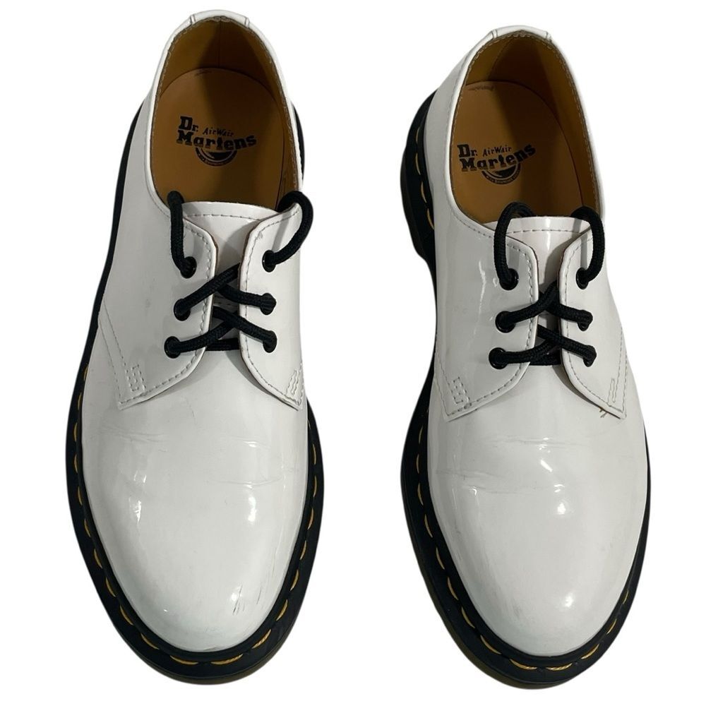Dr. Martens Oxford Shoes Women Size‎ US 6 EU 37 White Patent Leather 26754